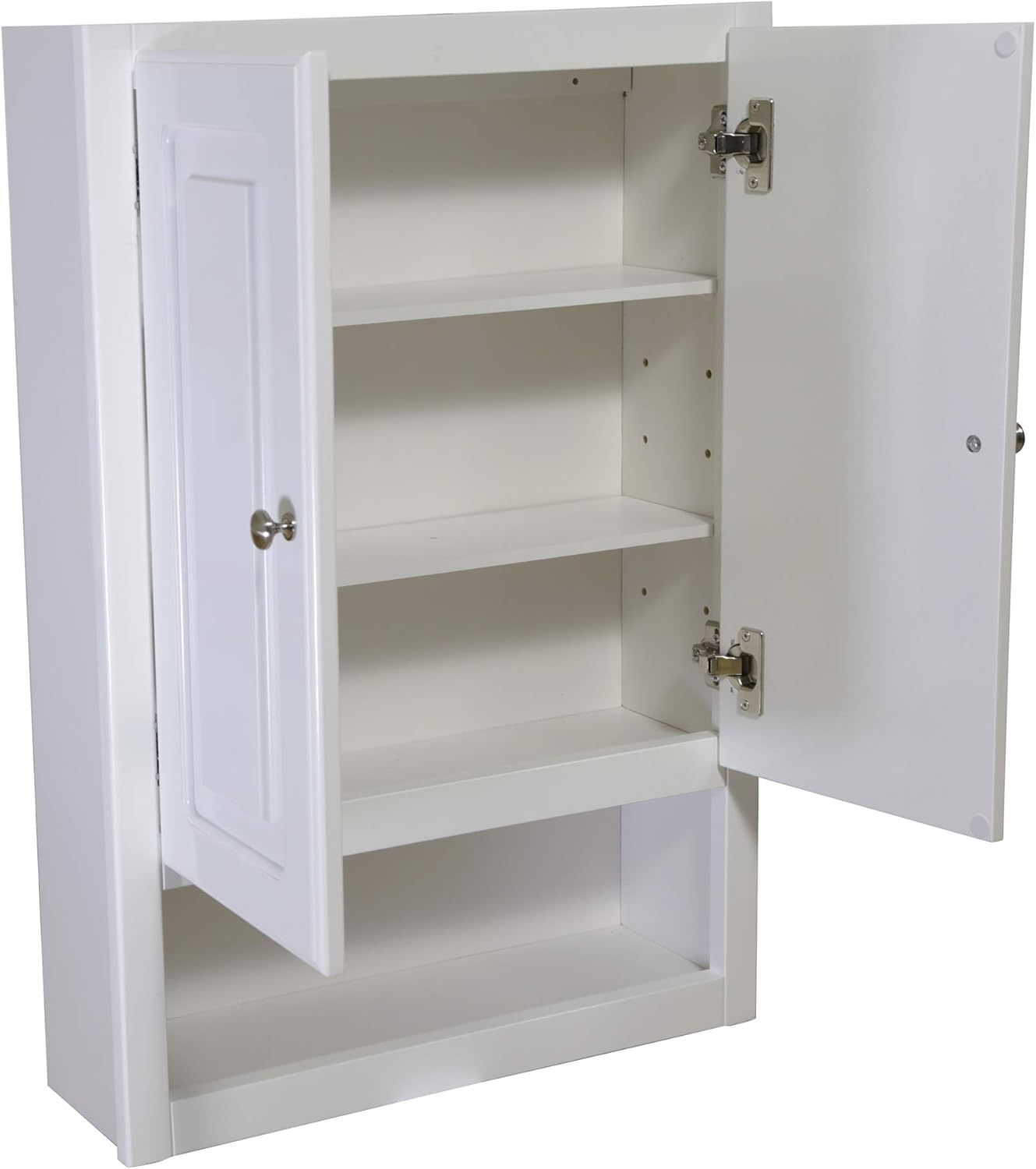 White 2-Door Bathroom Wall Cabinet B8840