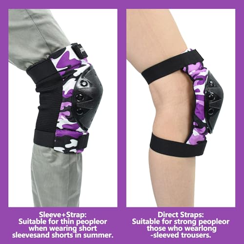 Blue Kids Knee Pads and Elbow Pads Protective Gear Set H8384