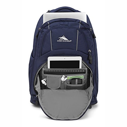 True Navy 20.5 x 13.5 x 8-Inch Wheeled Laptop Backpack B991540