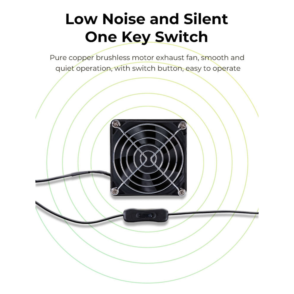 Fume Extraction Kit with 4000 RPM Ventilation Fan And 2000mm Exhaust Hose I53115