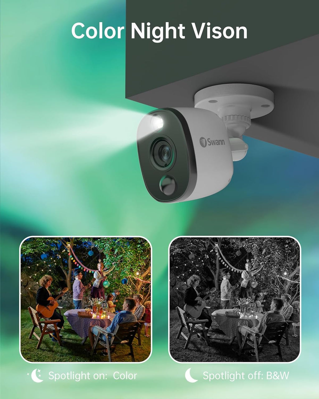 8 Channel 4 Camera 1080p DVR Security Camera System with 1TB HDD N203838