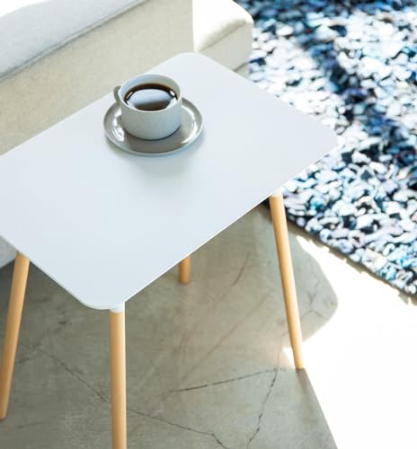 White Rectangular Side Table Z177826