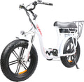 Pearl White 750W 48V 13Ah Electric Bicycle O882