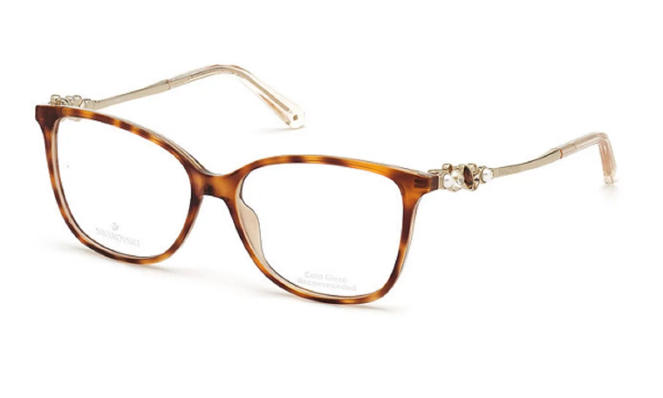 Havana Cat Eye Eyeglasses, 55 mm K167