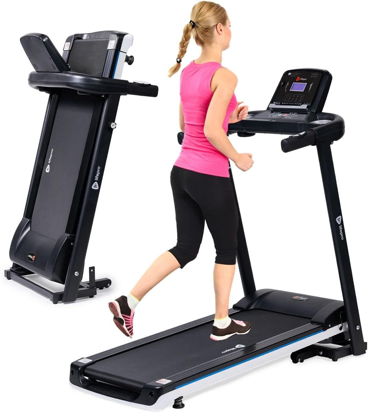 Foldable Electric Treadmill W11998