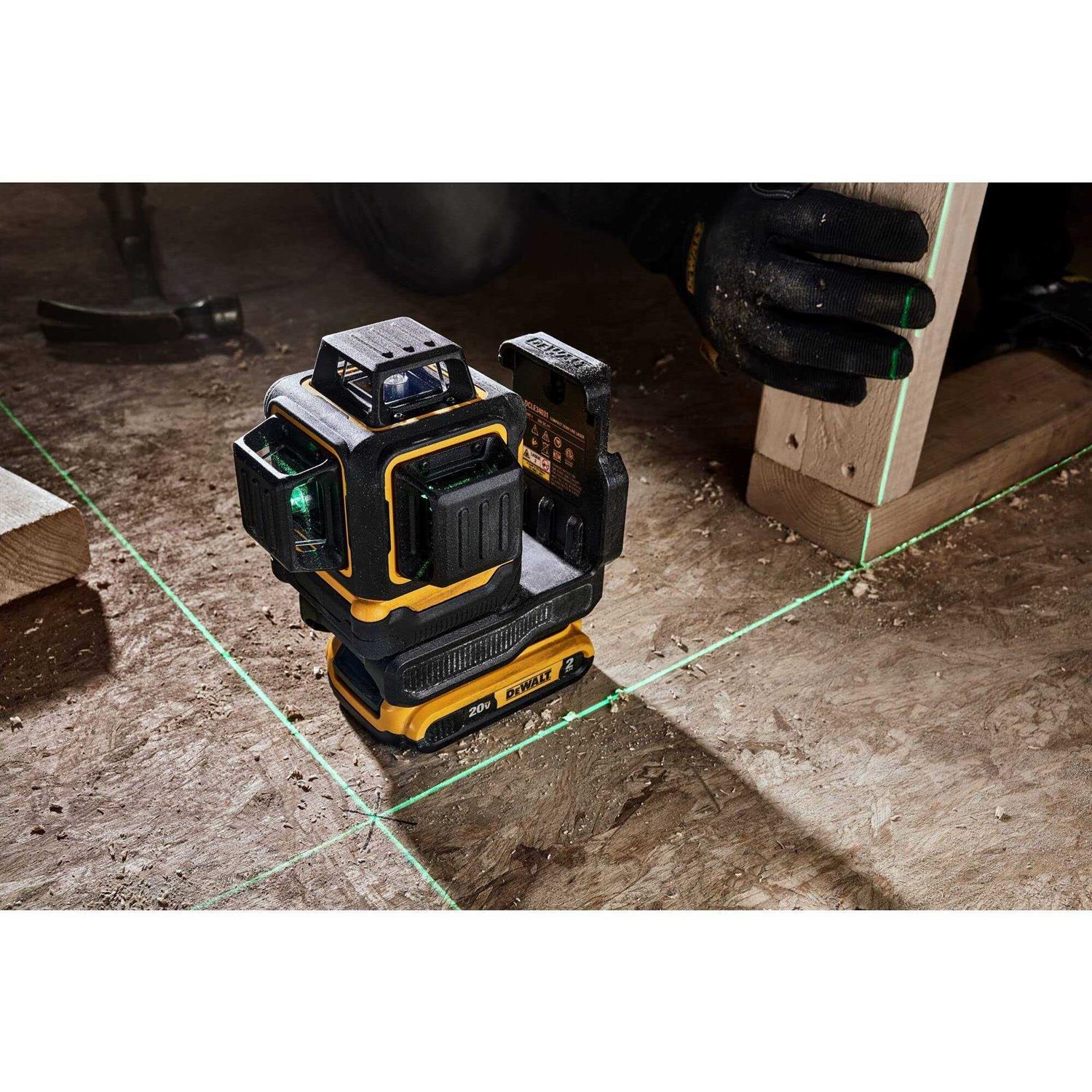 20V 3x360 Green Line Laser P537