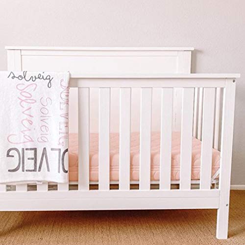 100% Breathable Washable Non-Toxic White Crib Mattress T495