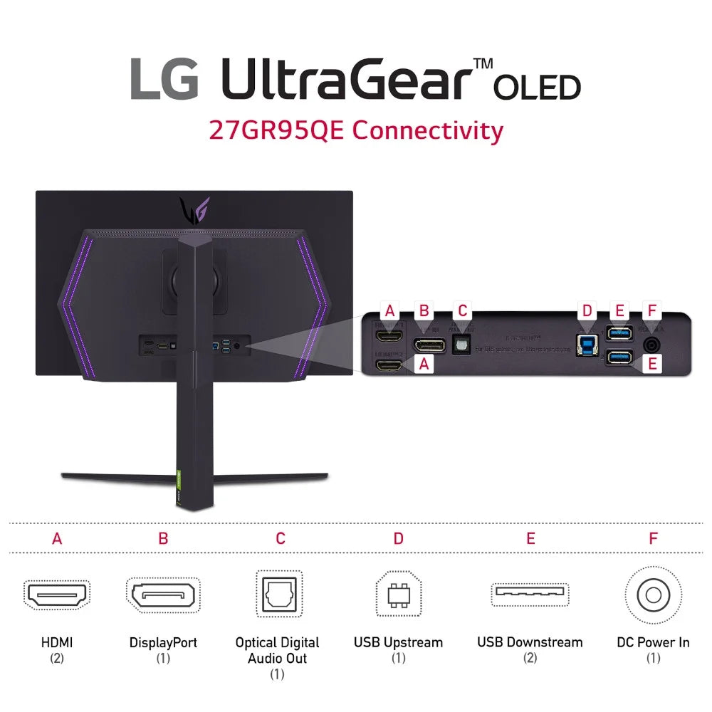 27" OLED Gaming Monitor QHD 240Hz 0.03ms Response Time M84599