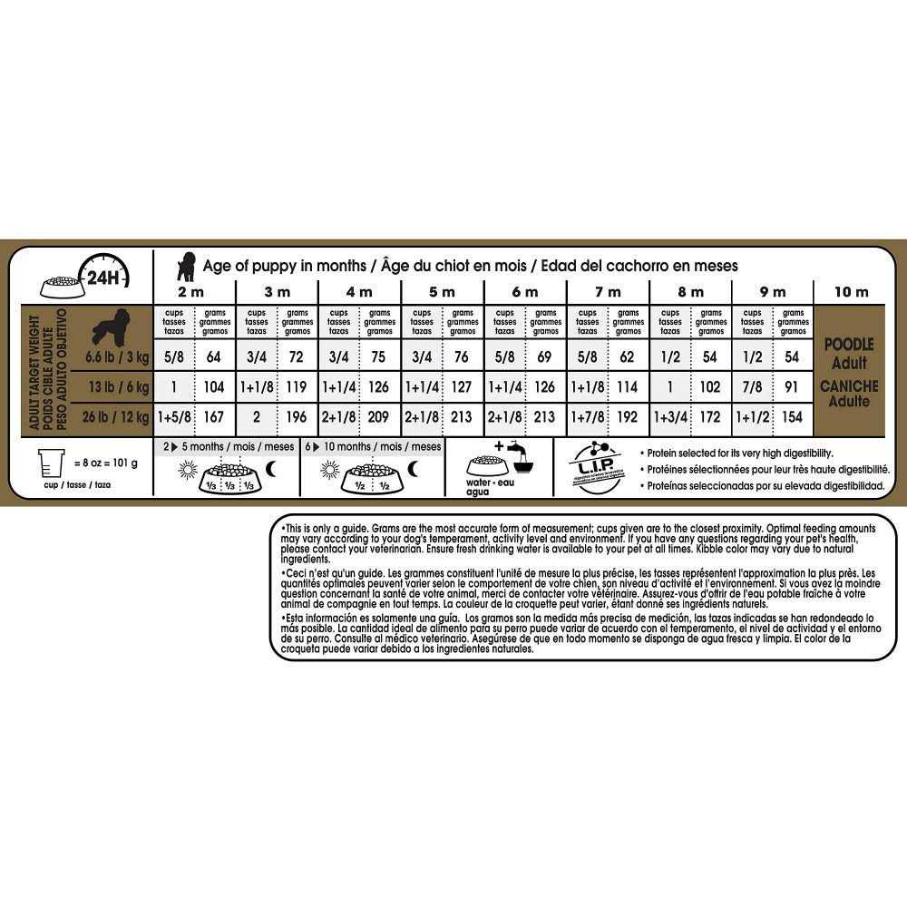 Poodle Puppy Dry Dog Food S319