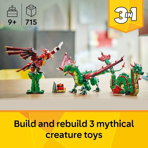 Medieval Dragon Building Toy 3 in 1 Z698646