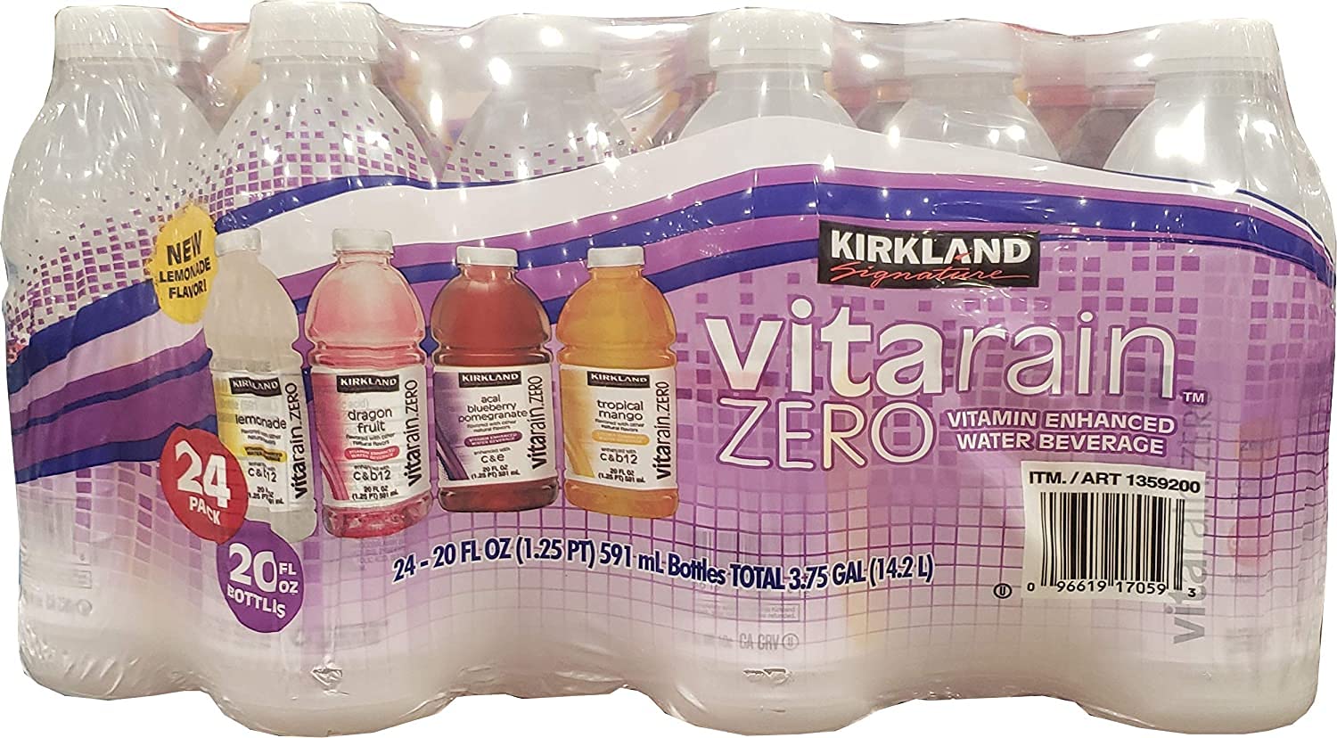 24/20 Fl Oz Bottles Water Beverage B352
