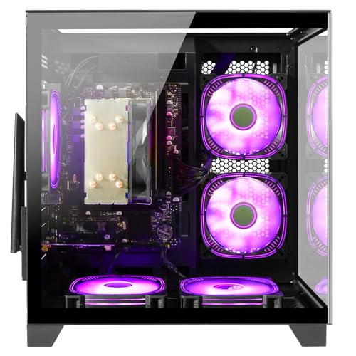 Black Desktop PC Tower Computer G536