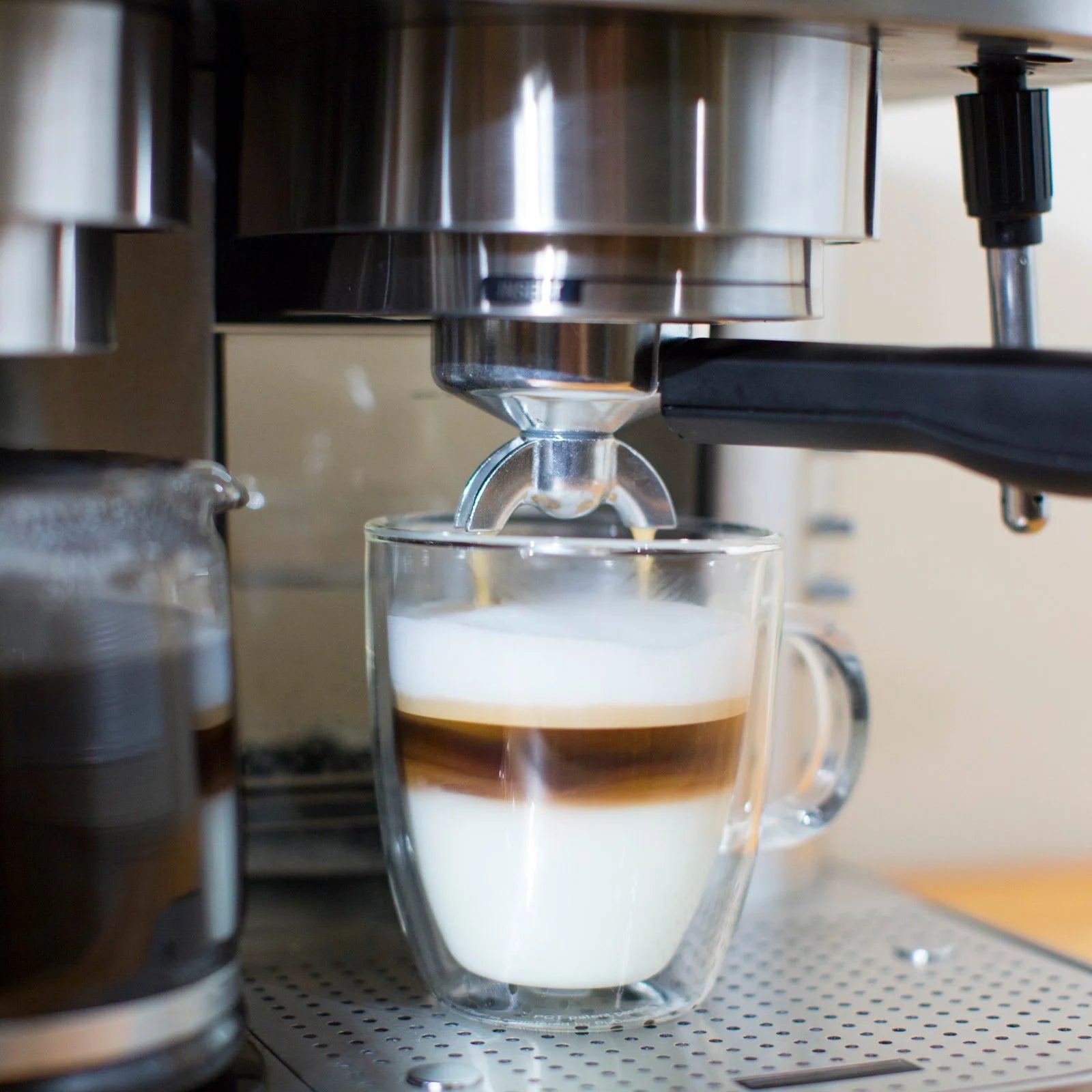 Stainless Steel Combination Espresso Machine & 10 Cup Drip Coffee Maker P617