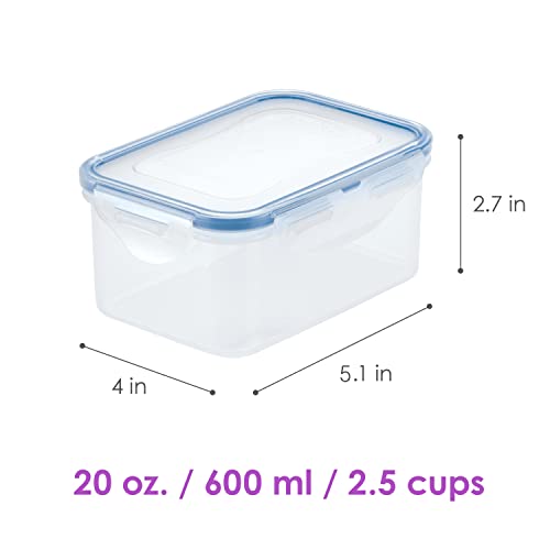 4-Piece Clear Food Storage Container Set V696199