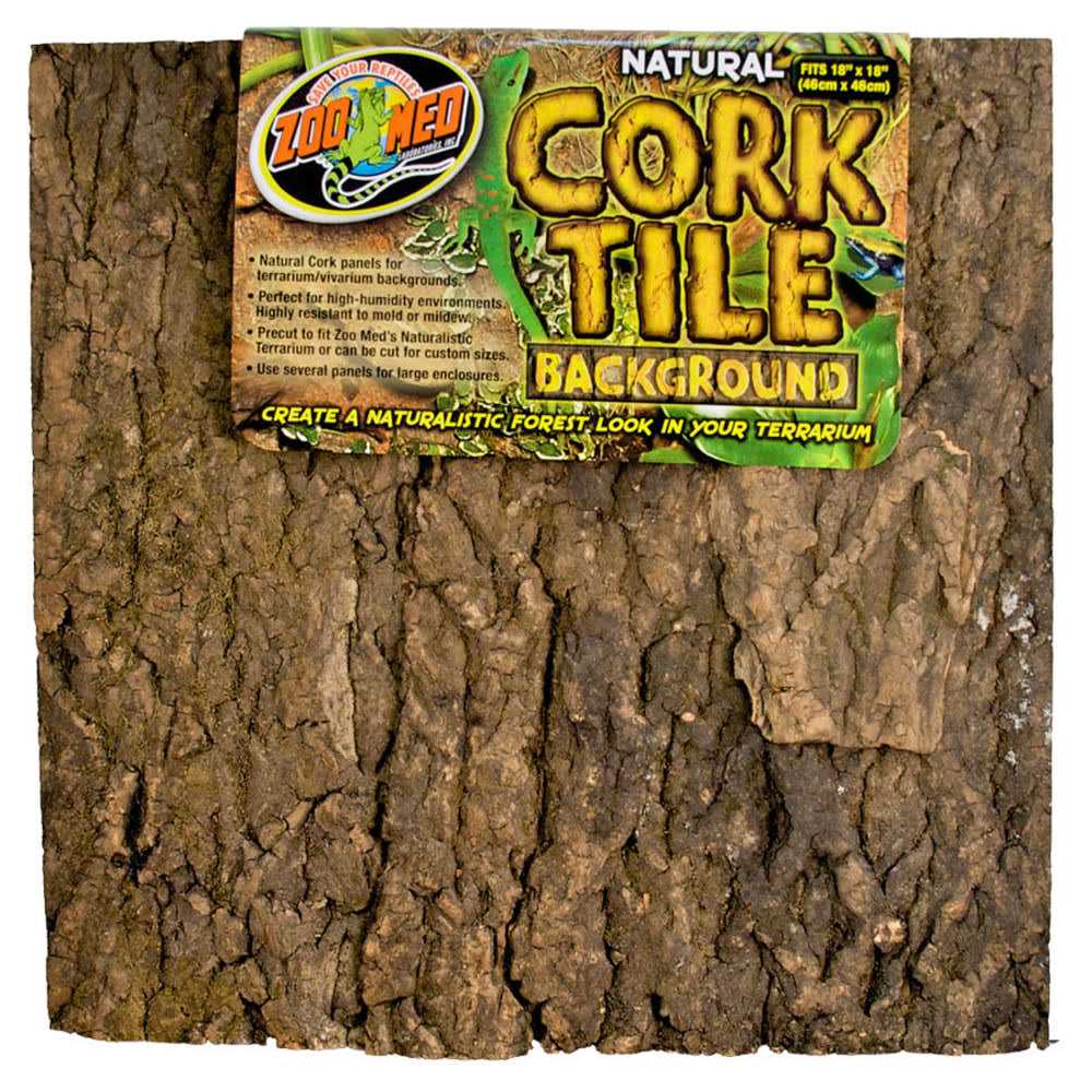 Natural Cork Tile Background J8736