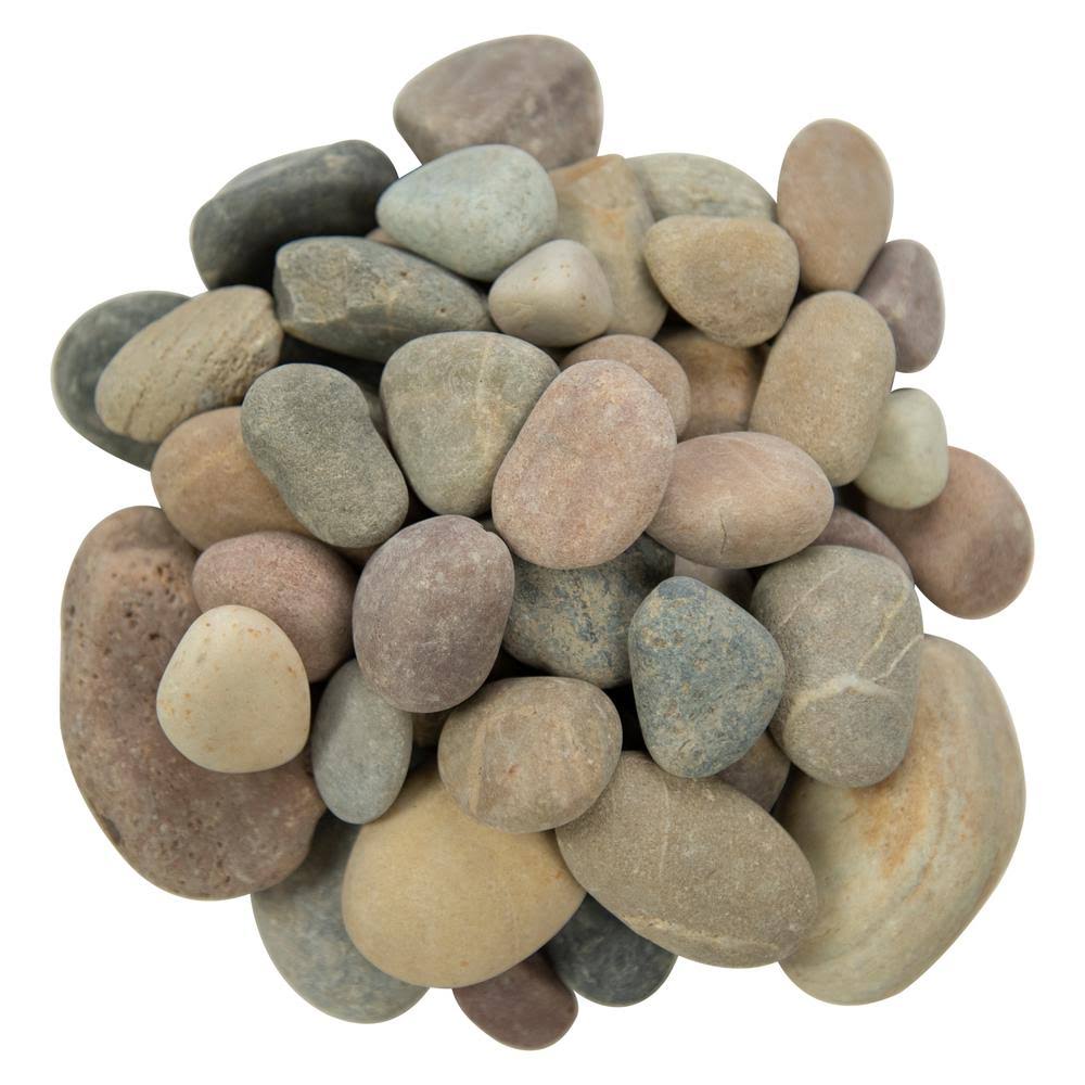 0.5 Cu. ft. per Bag 40 lb. Multi Bagged Landscape Rock A33987