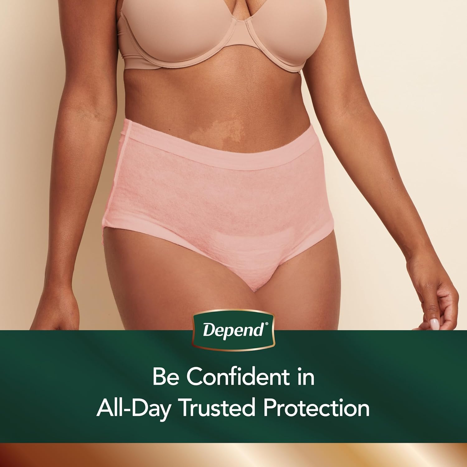 Pink Large Maximum Absorbency Adult Incontinence Underwear for Women, 12 Count (Pack of 2) I82991