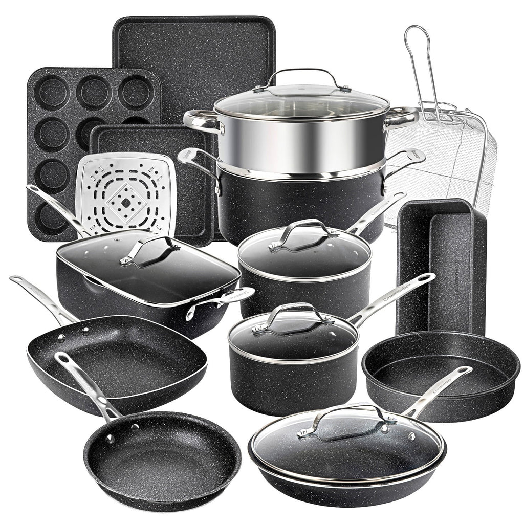 20 Piece Nonstick Cookware and Bakeware Set C4859