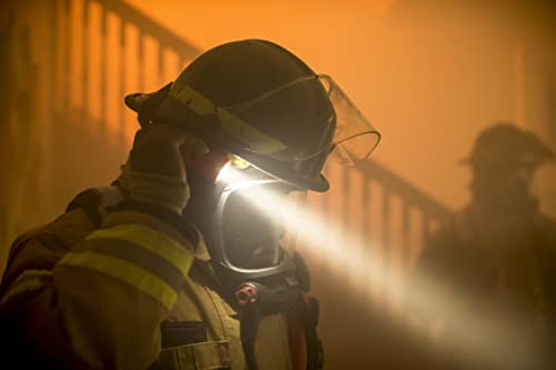 Helmet Mounted Right Angle Firefighter Flashlight X857