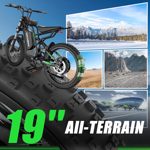 4000W 60V25Ah Electric Dirt Bike with 19'' Tire W7257