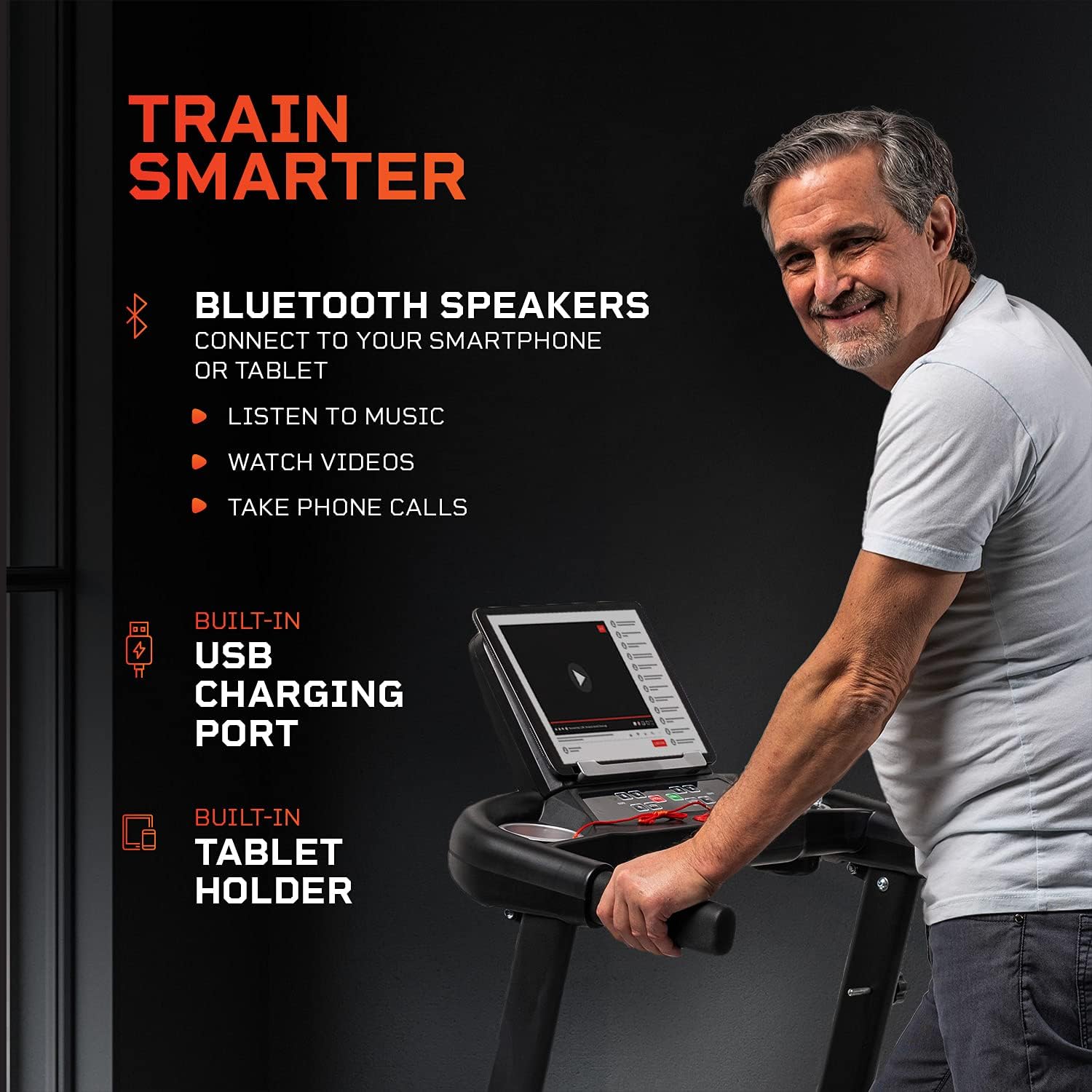 Foldable Electric Treadmill W11998