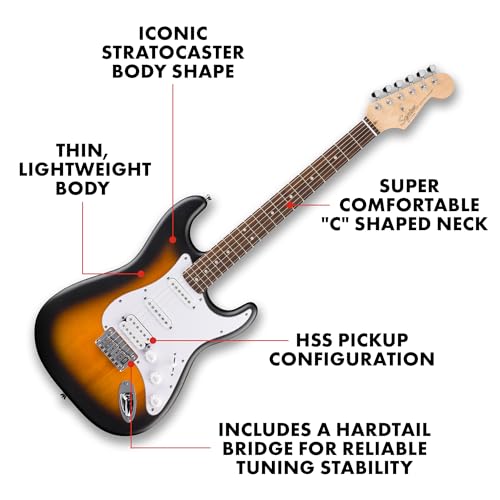 Black HSS Electric Guitar V21159