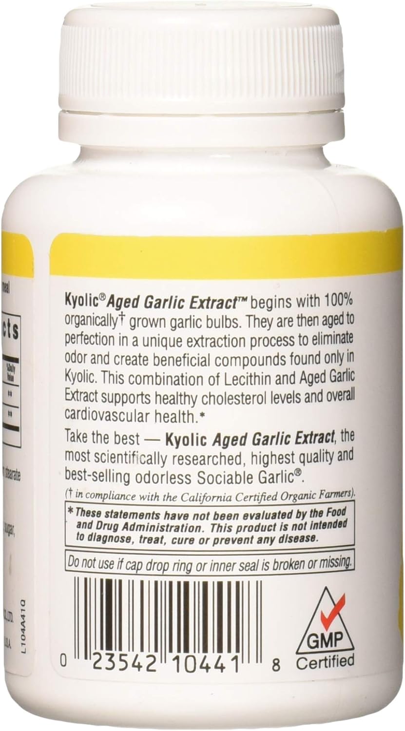 100 Capsules Aged Garlic Extract A1835