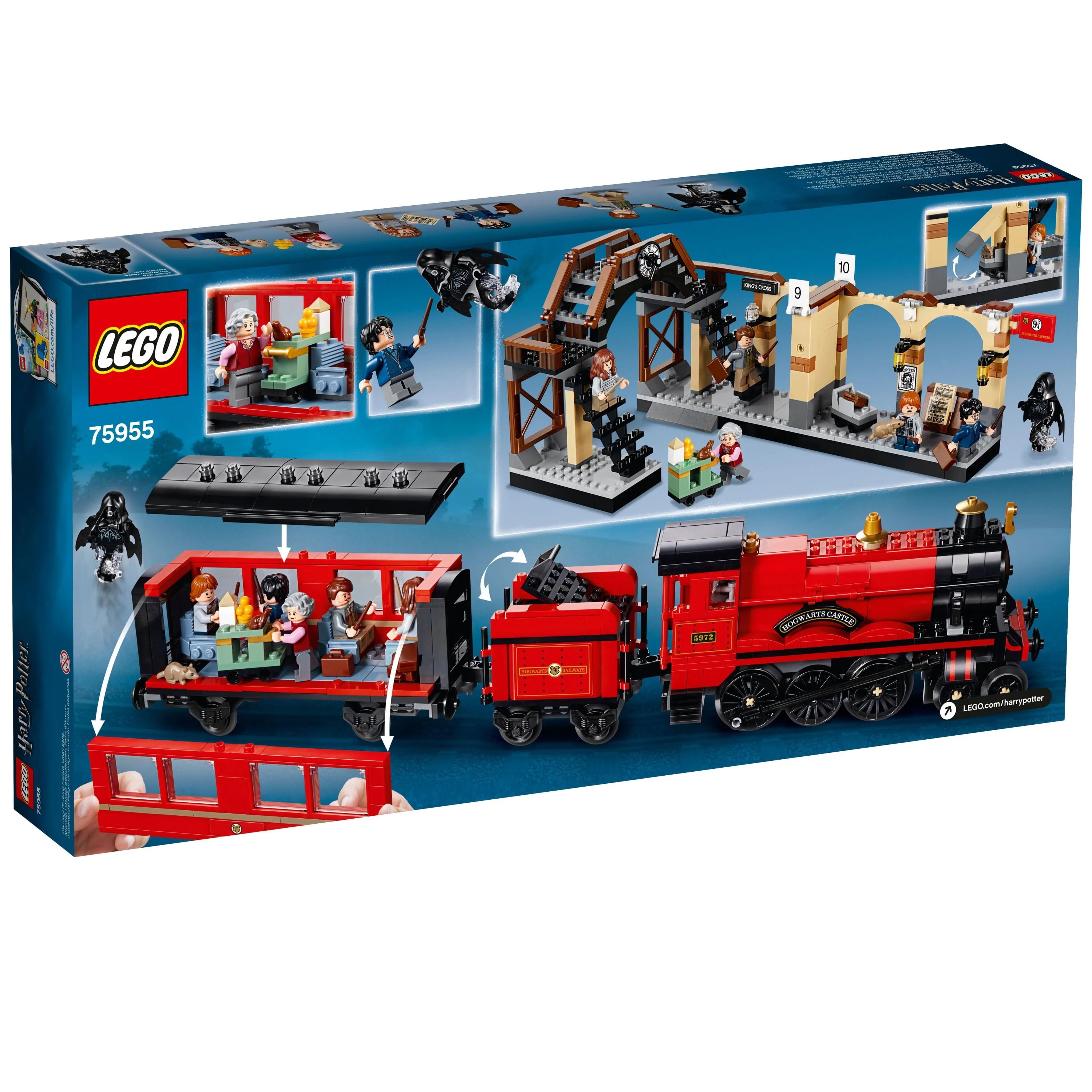 LEGO Harry Potter Hogwarts Express Toy Model Train Building Set O29886