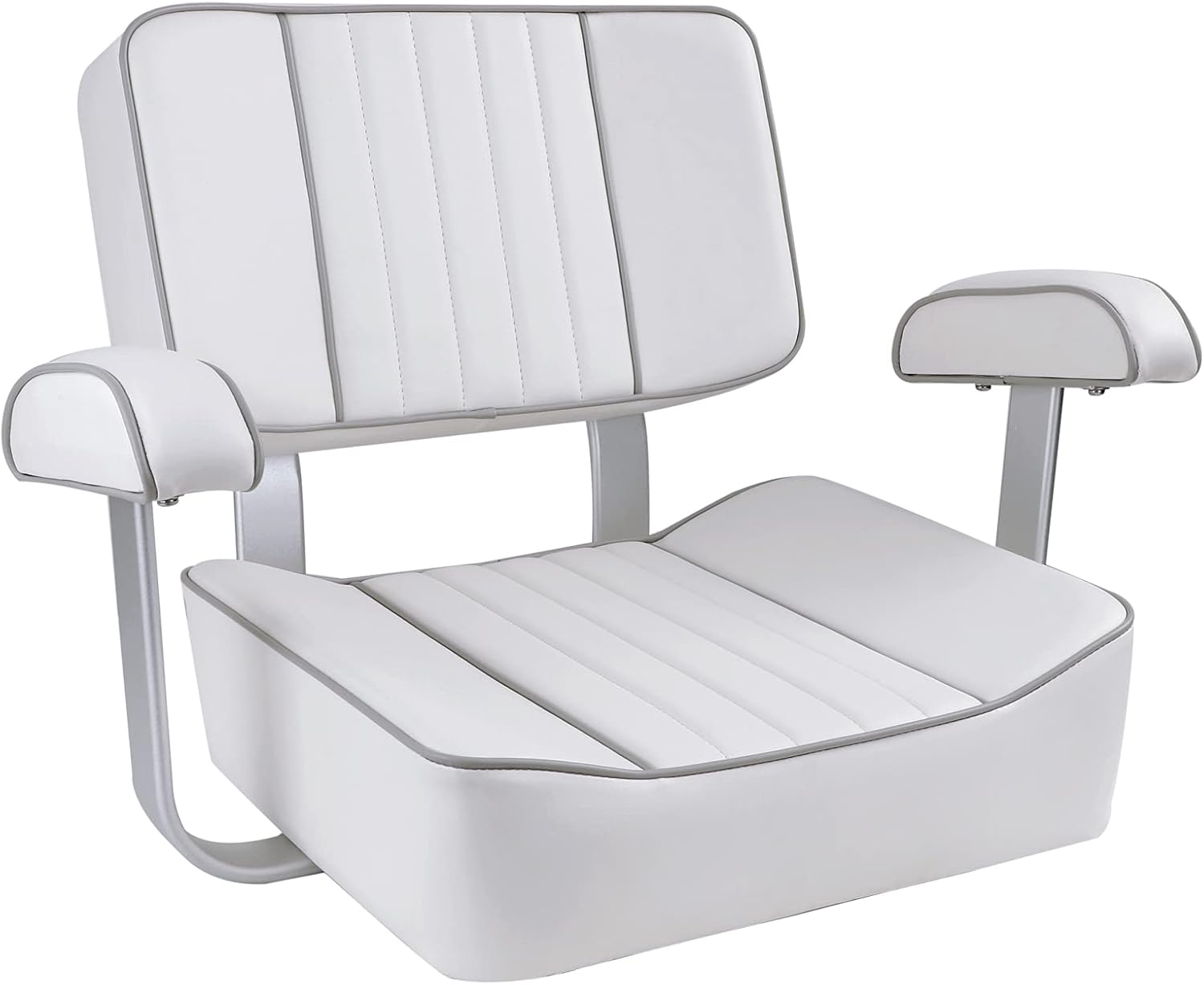 Grey Boat Seat With Arm Rest C9139