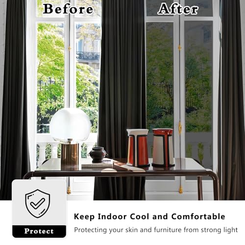 Black 35.43Inch X 6.5Feet Window Film G27951