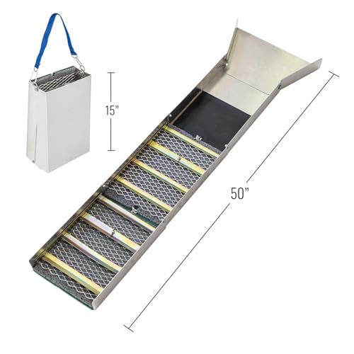 21pc Gold Prospecting Mining Kit with Classifier Screens W952972