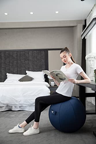 Exercise Ball Chair with Cover and Pump V986217