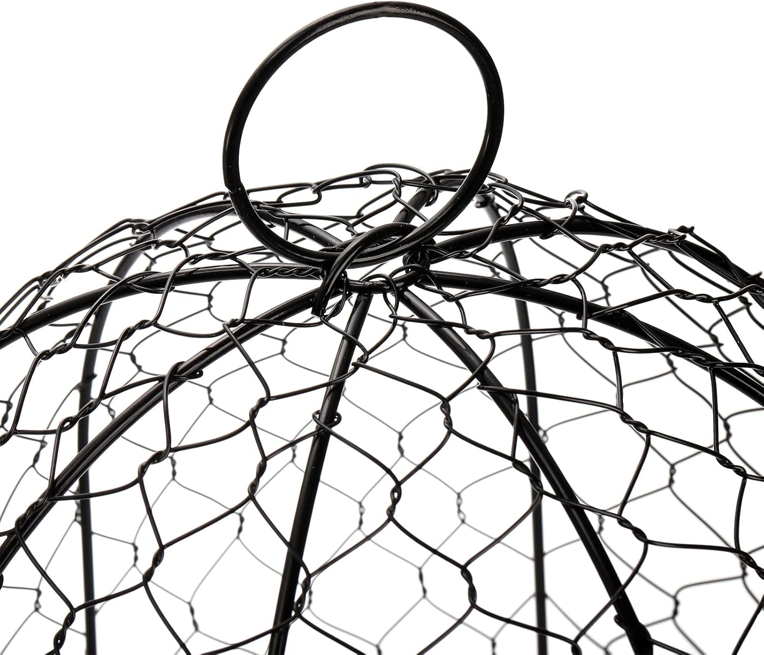 Black Metal Garden Cloche 5 Pack K526948