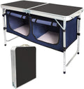 Black Aluminum Folding Camp Table X7440