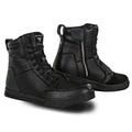 Leather Motorcycle Shoes with Side Zipper F674716