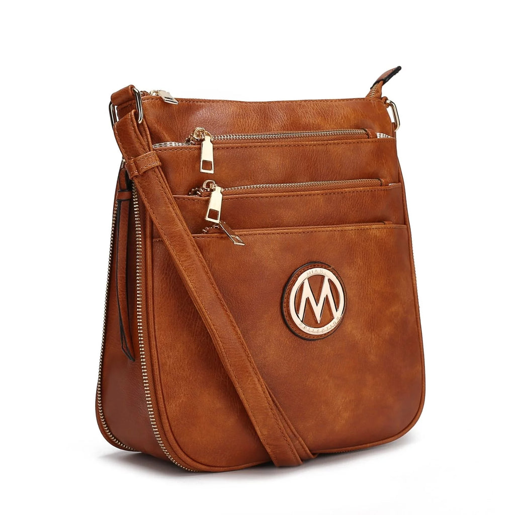 Expandable Multi-Compartment Crossbody Bag U62055