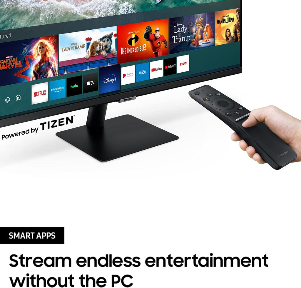 32-Inch FHD 1080p Smart Monitor & Streaming TV with Built-in Speakers and Remote W7919