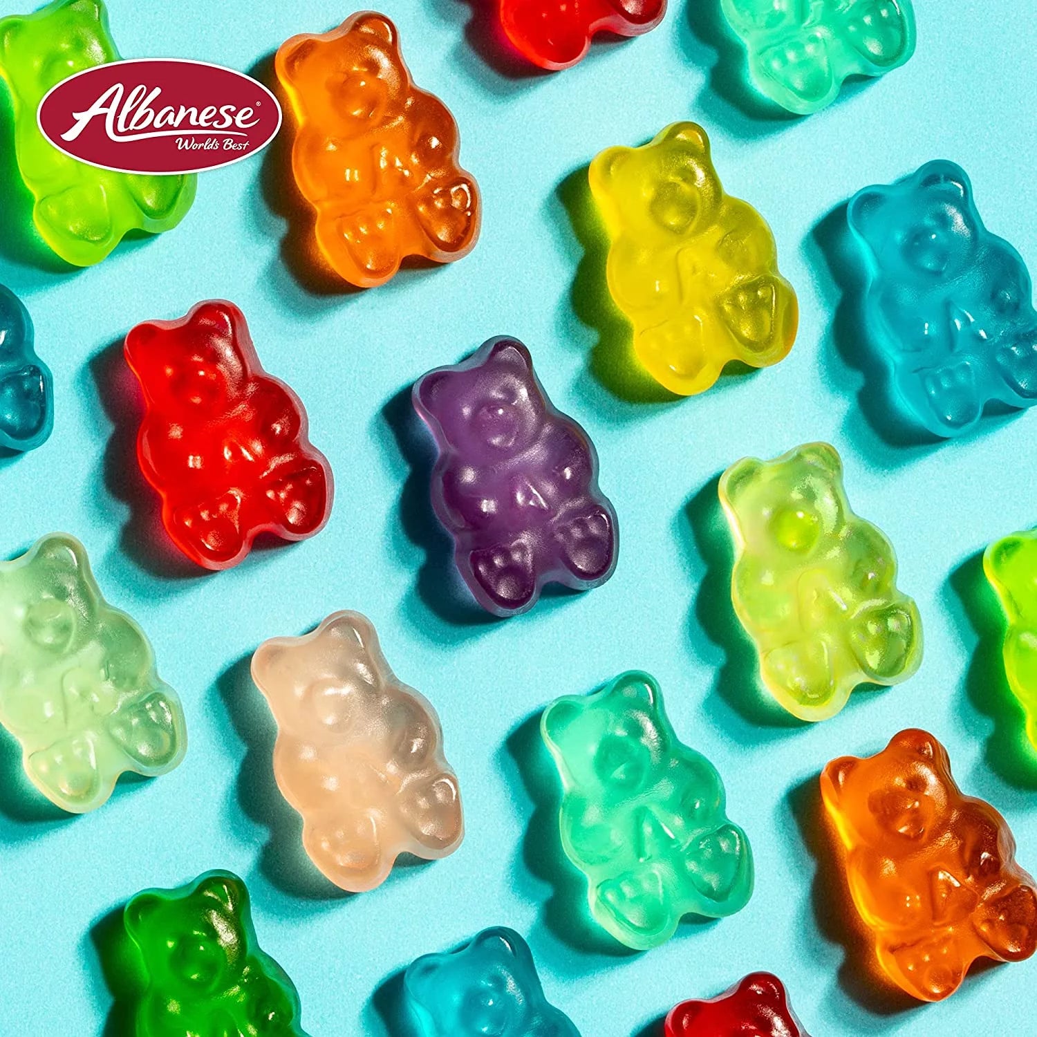 12 Flavor Gummi Bears, 5 Pound Bag O5233