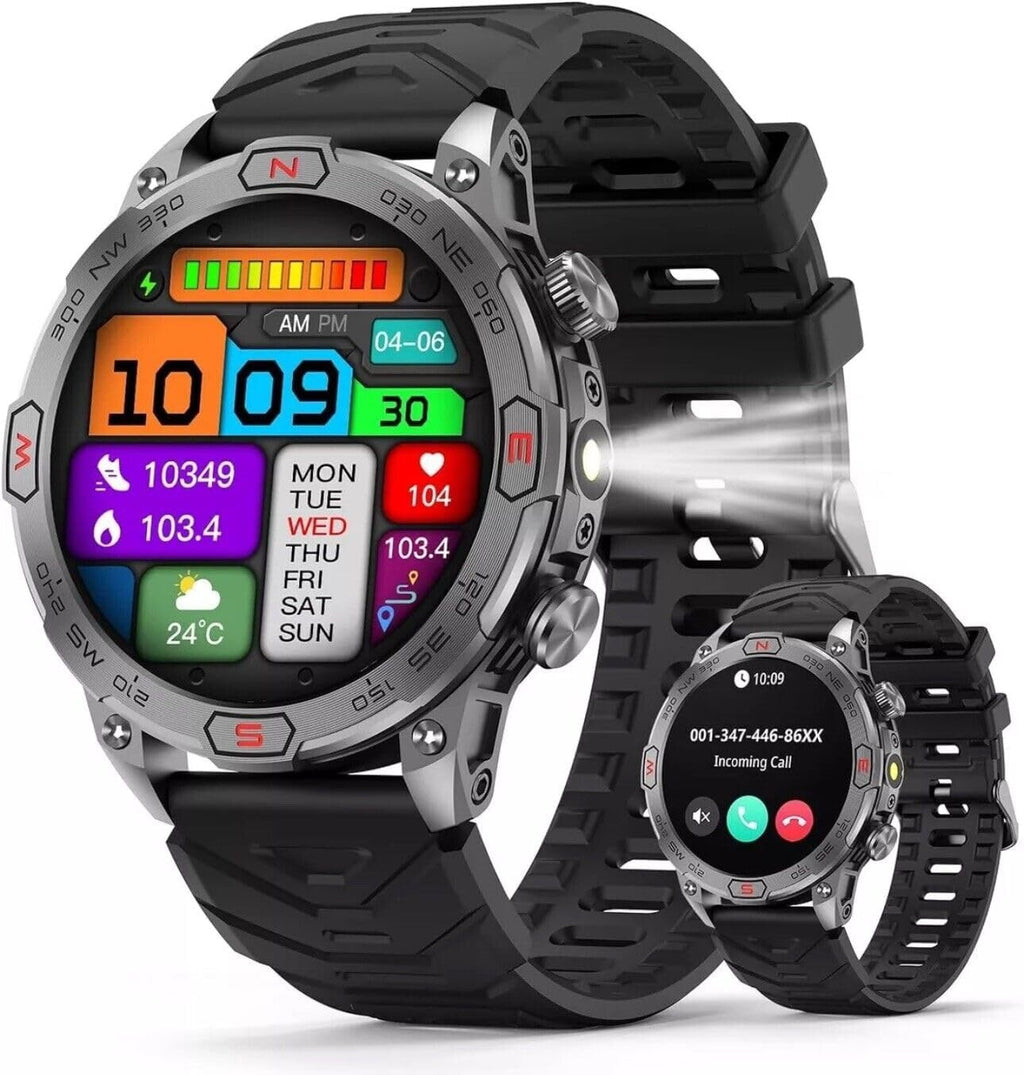 1.43" AMOLED Display Smart Watch with Compass T76576