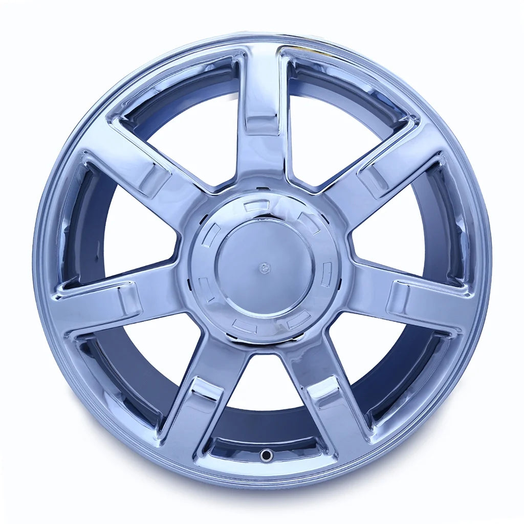 Set of 4 22x9 Chrome Alloy Wheels A347
