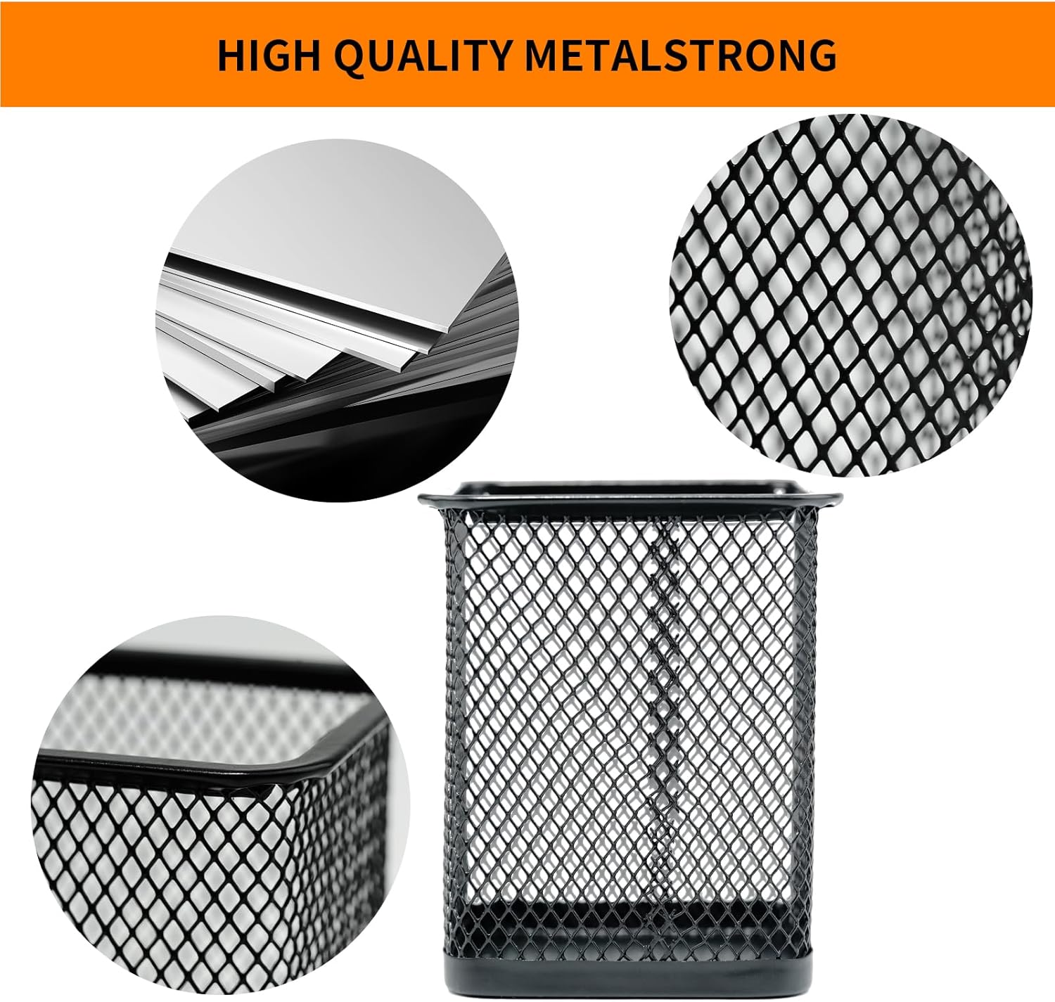 Wire Mesh Pencil Cup Holder U61056