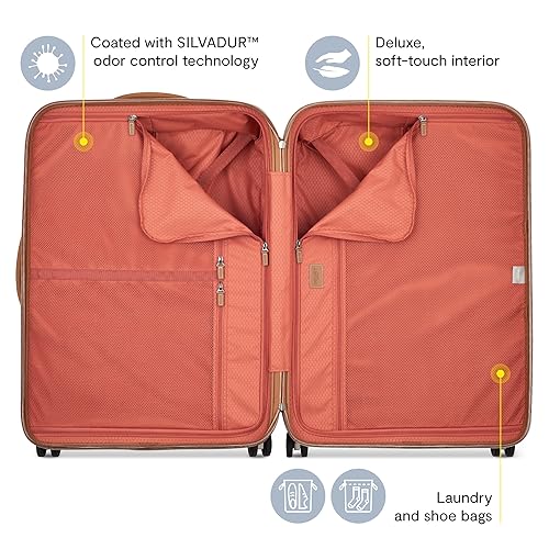 Hardside Luggage with Spinner Wheels, Angora, 28 Inch M5098