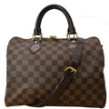 Pre-owned Brown Damier Ebene Satchel Bag P597