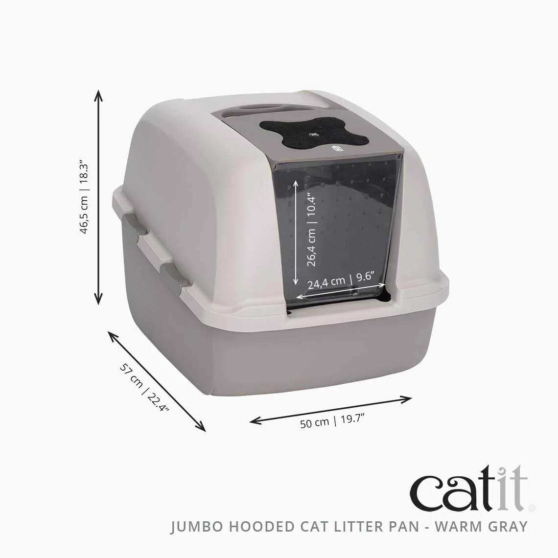 Hooded Cat Litter Pan W64049