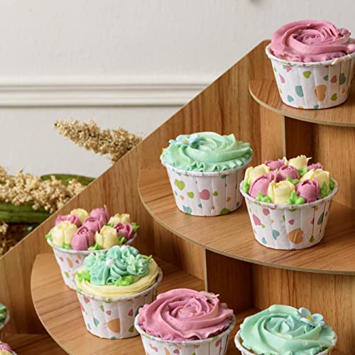 4-Tier Wooden Display Riser I904