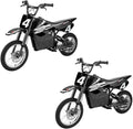 Black Electric Dirt Bike (2 Pack) V1894