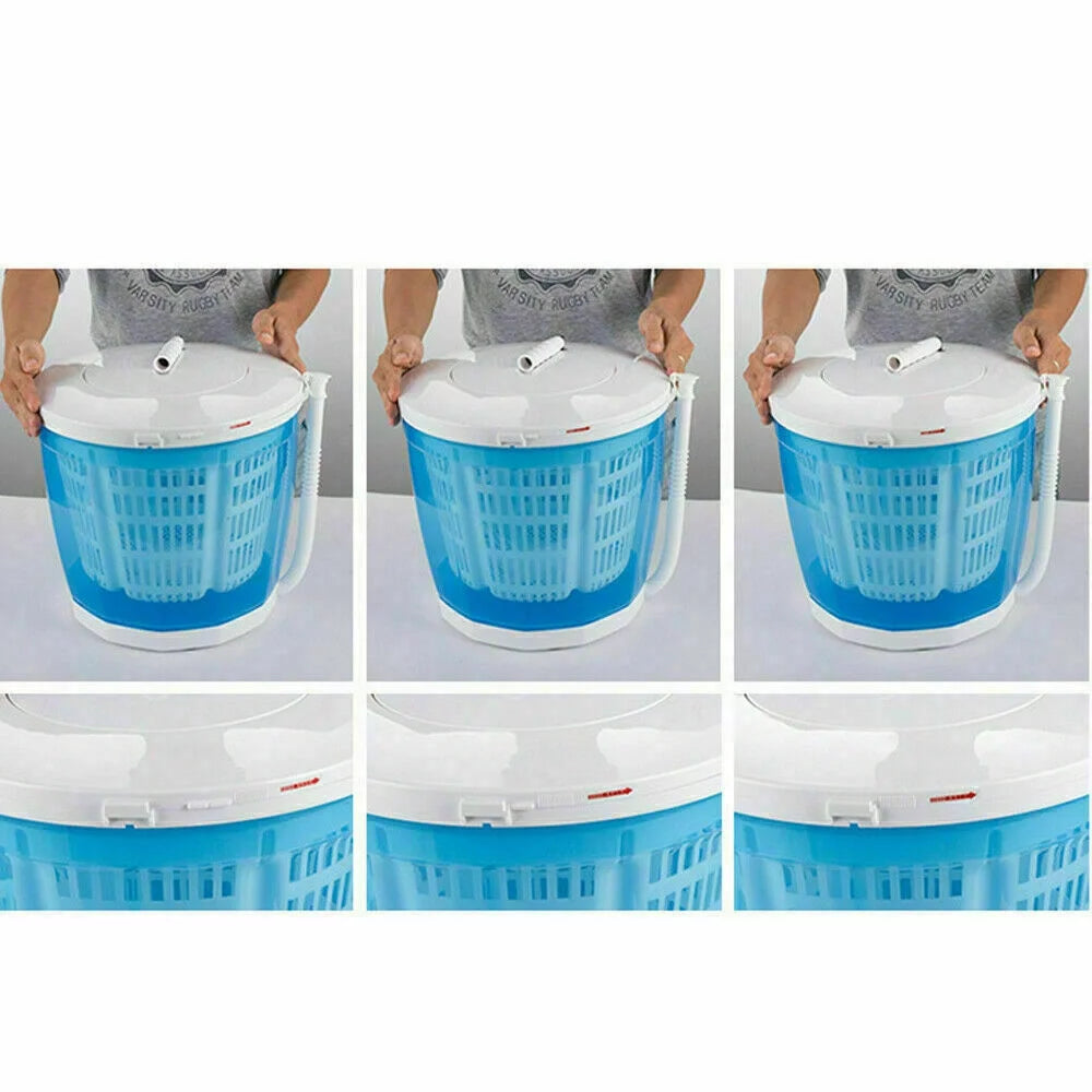 Portable Mini Washer with Spin Dryer Combo V4459