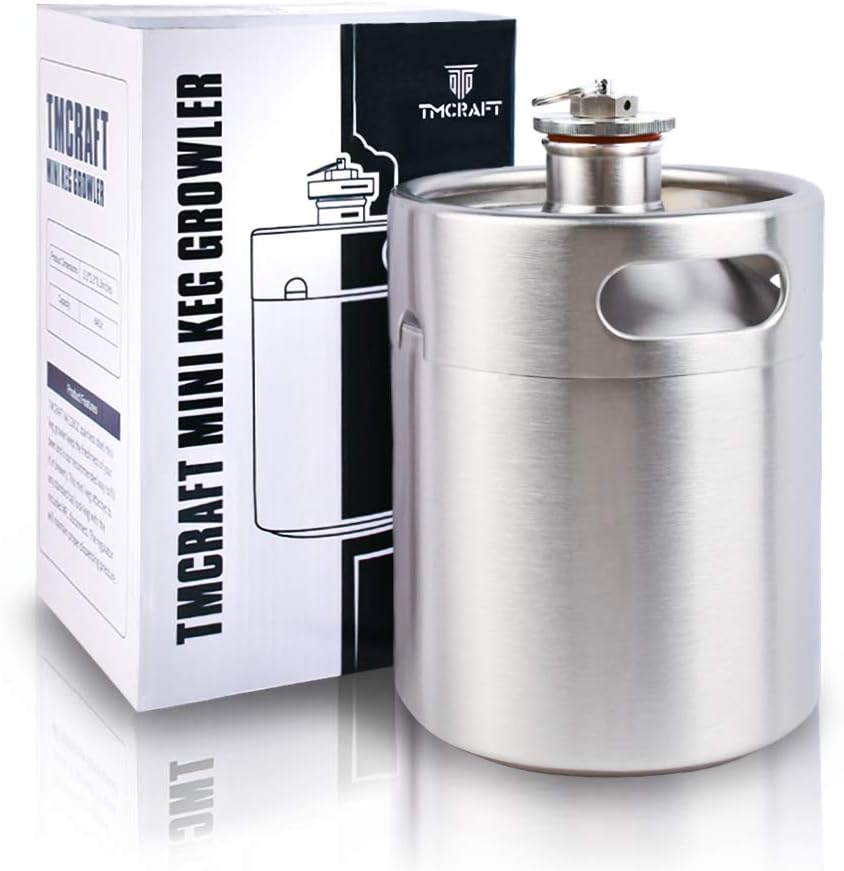64OZ Stainless Steel Mini Keg C4810