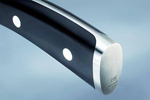 7-Inch Santoku Hollow Edge Black Knife D31692