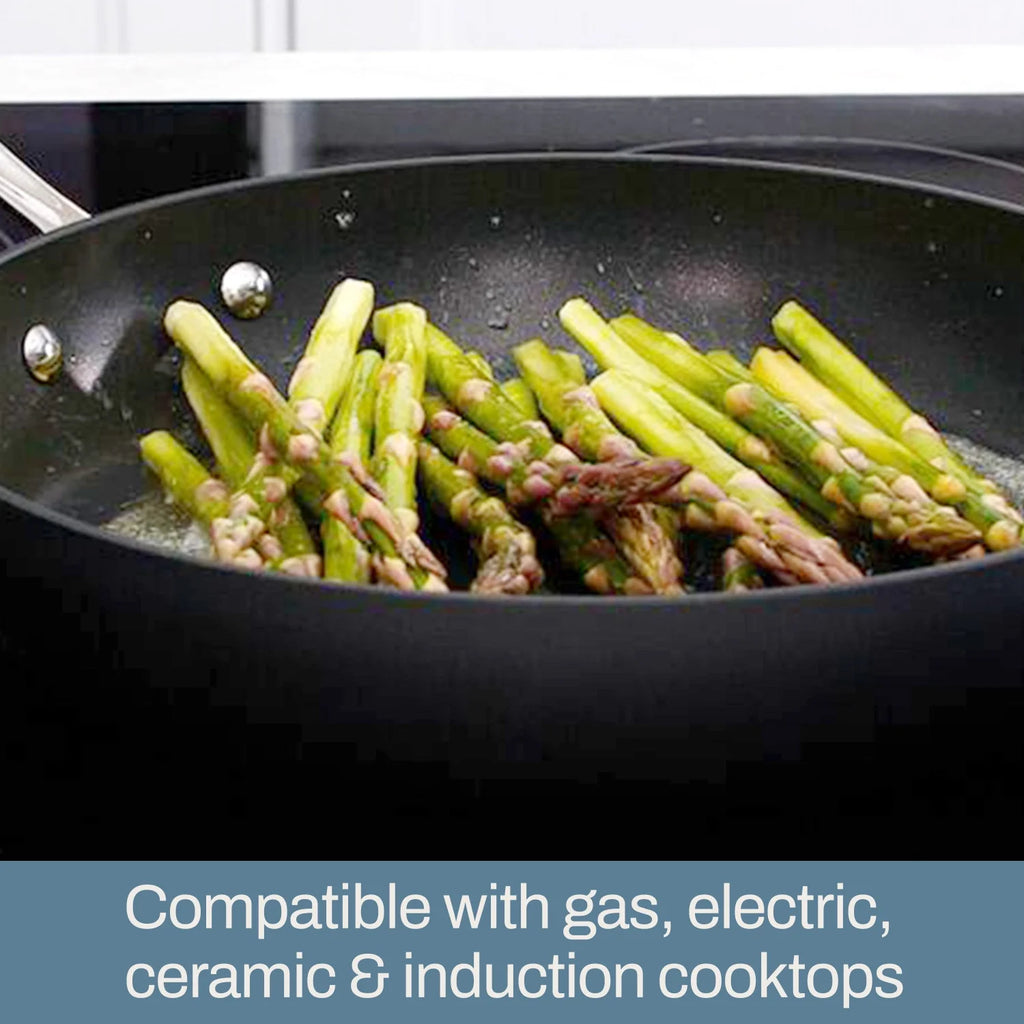 10 Piece Hard Anodized Nonstick Cookware Set E259